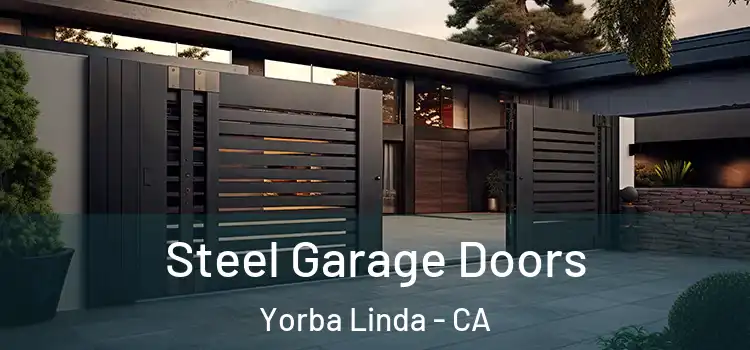 Steel Garage Doors Yorba Linda - CA